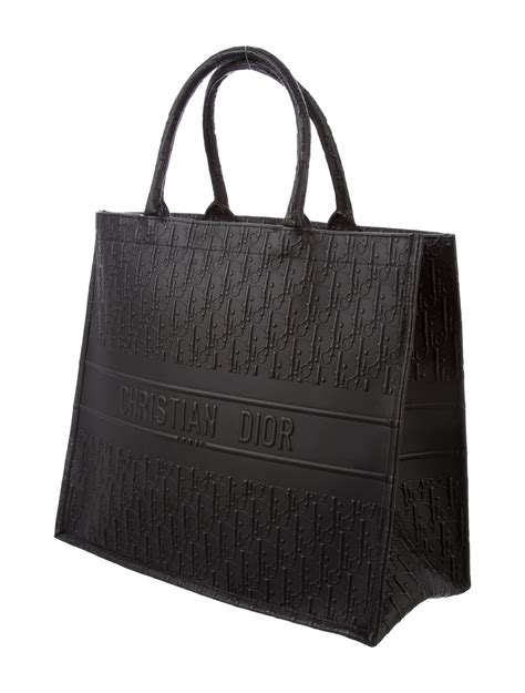 leather dior book tote|christian Dior Book Tote personalized.